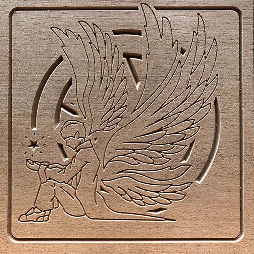 Student Wood Engraving : Engraving Software + Carvey CNC Digital Router