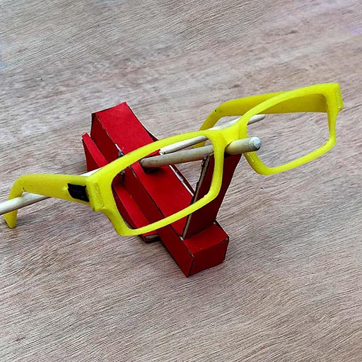 3D Printed Glasses : TinkerCad software and 3D Printer